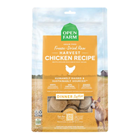 Open Farm Harvest Chicken Freeze Dried Raw Patties for Dogs