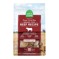 Open Farm Grass-Fed Beef Freeze Dried Raw Patties for Dogs