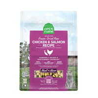 Open Farm Chicken & Salmon Freeze Dried Raw Cat Food