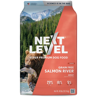 Next Level Grain Free Salmon River Dry Dog Food 40 lbs.