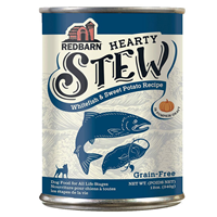Redbarn Hearty Stew Whitefish & Sweet Potato Recipe Canned Dog Food 12 oz