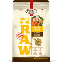 Primal Kibble In The Raw Puppy Recipe Dog Food