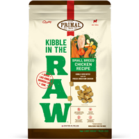 Primal Kibble In The Raw Small Breed Chicken Recipe Dog Food