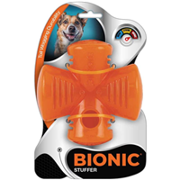 BIONIC Stuffer Tough Interactive Dog Treat Toy 5 inch I031862
