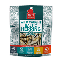 Plato Wild Caught Baltic Herring Dog Treats