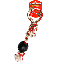 Mammoth TireBiter Ball with Pull Tug 20 in