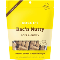 Bocce&lsquo;s Bac&lsquo;n Nutty Soft & Chewy Treats 6 oz