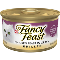 Fancy Feast Grilled Chicken Cat Food 3 oz 79511