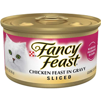Fancy Feast Sliced Chicken Gourmet Cat Food 3oz 79531