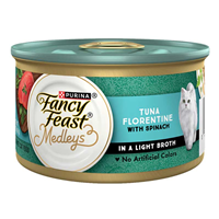 Fancy Feast Tuna Florentine with Garden Greens Cat Food 3oz 98536