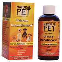 Natural Pet Pharmaceuticals ® Urinary Incontinence ™ For Canines 4 oz. 498118
