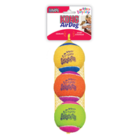KONG Happy Birthday Squeaker Tennis Balls 3 PK