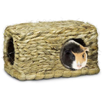 Grassy Hutch 11inx7inx6in