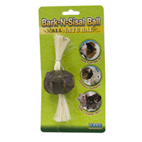 Critter Ware Bark-N-Sisal Ball Treat