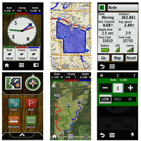 Screen shot images of the Alpha 100 TT