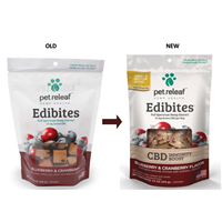 Pet Releaf Edibites Blueberry & Cranberry for Dogs