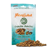 Meowijuana Crunchie Munchie Seafood Treats 3oz I025332