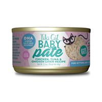 Tiki Cat Baby Chicken,Tuna & Chicken Liver 2.4oz  I029986