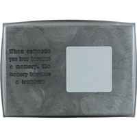 Standard Poem Pet Memorial Marker 46710