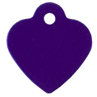Small Purple Heart ID Tag 49691