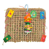 A&E Cage Company Java® Wood Happy Beaks Vine Mat Forage Pouch I010660