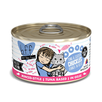 WERUVA b.f.f. Best Feline Friend Tuna & Chicken Chuckles Recipe in Aspic Canned Cat Food 111561b