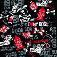 Bark Woof Woof Pet Triangle