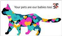 Care-A-Lot® Pet Supply Cat Long Hair Gift Cards CatLH