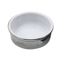 Spot® Pawprint Titanium Cat Dish 5" I000796