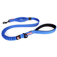 EzyDog Zero Shock  Leash Blue 48" I002287