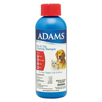 Adams™ Flea & Tick Cleansing Shampoo for Dogs, Puppies, Cats & Kittens 6 oz. I002555