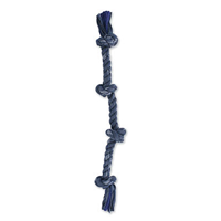 Mammoth® Flossy Chews® Denim Rope Tug Dog Toys I004389b
