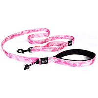 EzyDog Soft Trainer Leash with Traffic Control Handle  Pink Camo I006178
