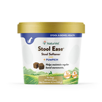 NaturVet® Stool Ease® Stool Softener Soft Chews for Dogs 40ct I007167