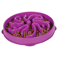 Outward Hound Fun Feeder Purple  I007310