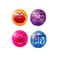 Multipet Doglucent Light-up Ball with Animal Face I007840