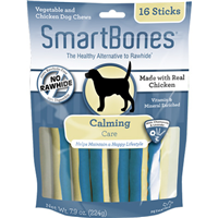 SmartBones® Vegetable & Chicken Dog Chews Calming Care 16 Sticks I008866