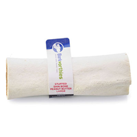 Barkworthies® Peanut Butter Stuffed Shin  Bone, Large 6" I009273