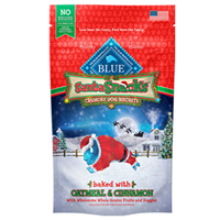 Blue Buffalo® BLUE Santa Snacks™ baked with Oatmeal & Cinnamon 8 oz. I009563