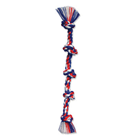Mammoth® Flossy Chews® Five Knot Tug Dog Toy Z74677220042