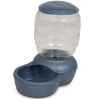 Petmate Replendish Feeder with Microban Pearl Peacock Blue 147403e