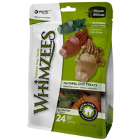 Whimzees Alligator Dental Dog Treats Small 24 ct 465521
