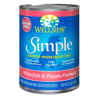 Wellness® Simple Limited Ingredient Diet Salmon & Potato Formula 12.5 oz. 54741