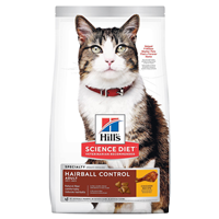 Hills Science Diet Adult Hairball Control Cat Food Chicken Recipe 92363b
