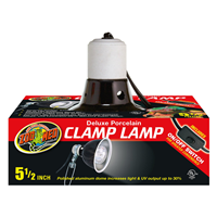 Deluxe Porcelain Clamp Lamp 9458B
