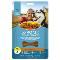 Zuke&lsquo;s® Z-Bones™ Natural Edible Dental Chews Clean Carrot 968212b