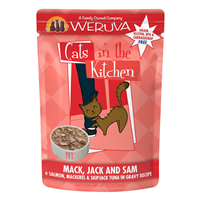 Weruva Cats in the Kitchen Mack, Jack and Sam Pouch 3 oz. 99935