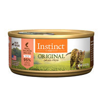 Nature’s Variety Instinct Real Salmon Recipe Cat Food 5.5 oz  I002049