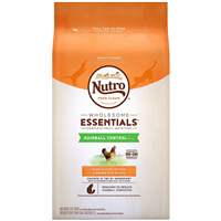 Nutro Wholesome Essentials Hairball Control Adult Cat Food Chicken & Whole Brown Rice Recipe 14 lbs. I003603