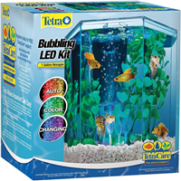Tetra Bubbling LED Hexagon Betta Kit 1 gal I004853